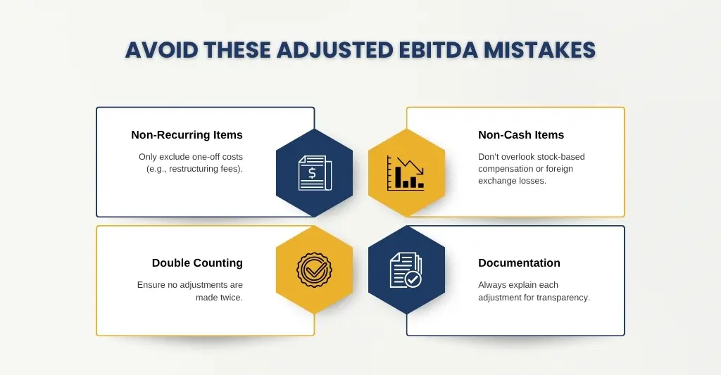 avoid adjusted ebitda mistakes